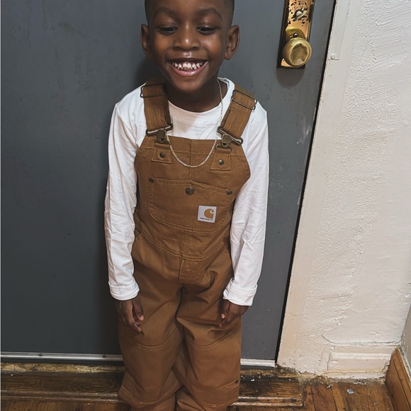 Carhartt Other - Carhartt Kids Tan Overalls